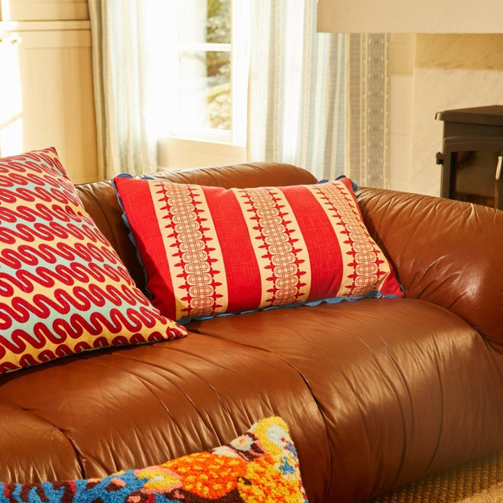 Antonella Cushion - Azure - Stanleyandstone