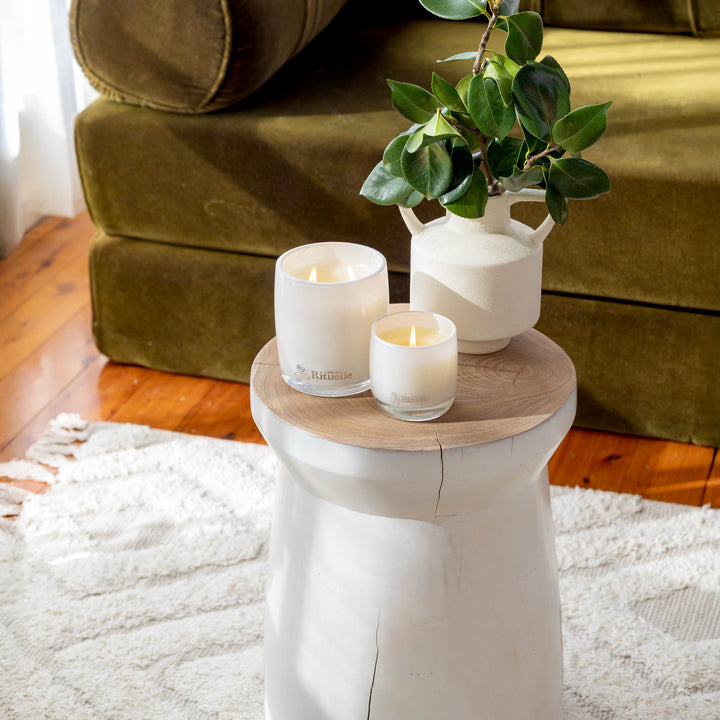 Lemongrass, Mandarin Zest, Tahitian Lime, Sandalwood Scented Soy Candle | 400gm Candle Urban Rituelle