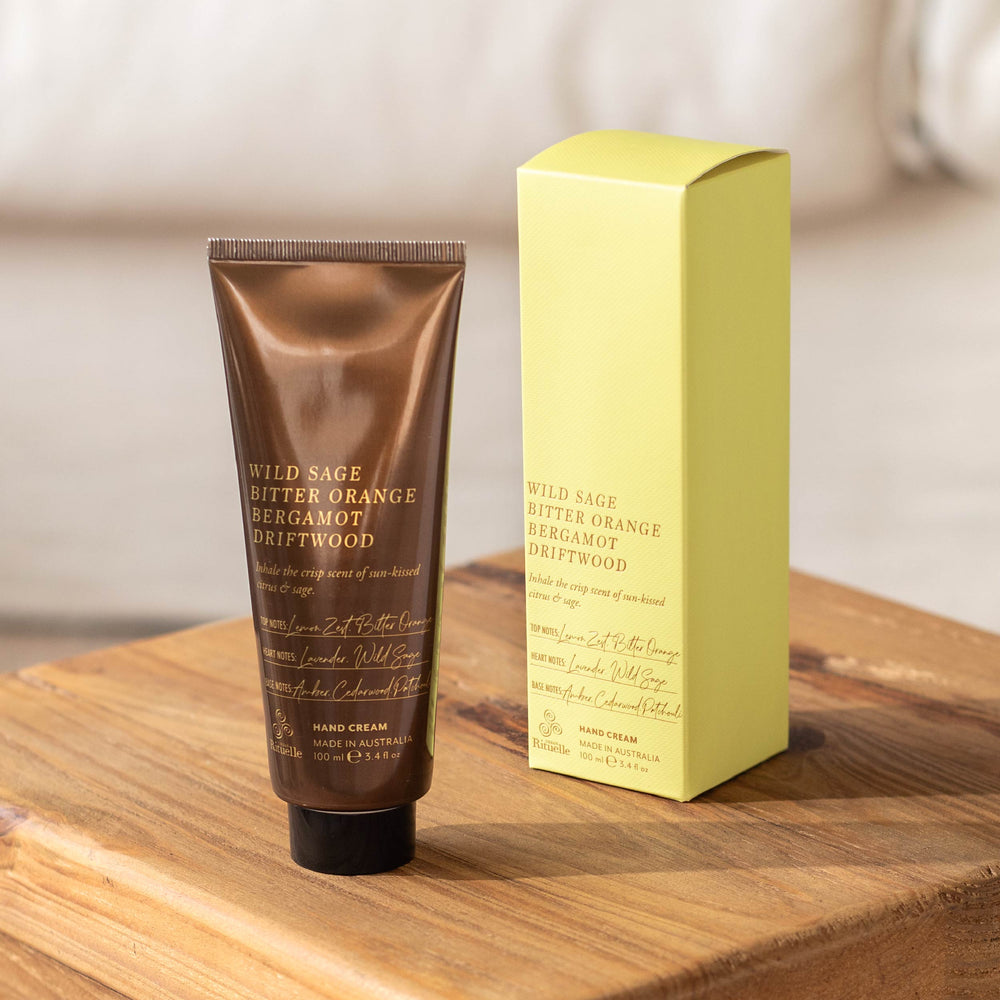 Wild Sage, Bitter Orange, Bergamot, Driftwood<br> Hand Cream | 100ml Urban Rituelle