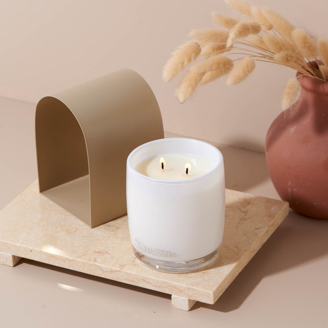 Lemongrass, Mandarin Zest, Tahitian Lime, Sandalwood Scented Soy Candle | 400gm Candle Urban Rituelle