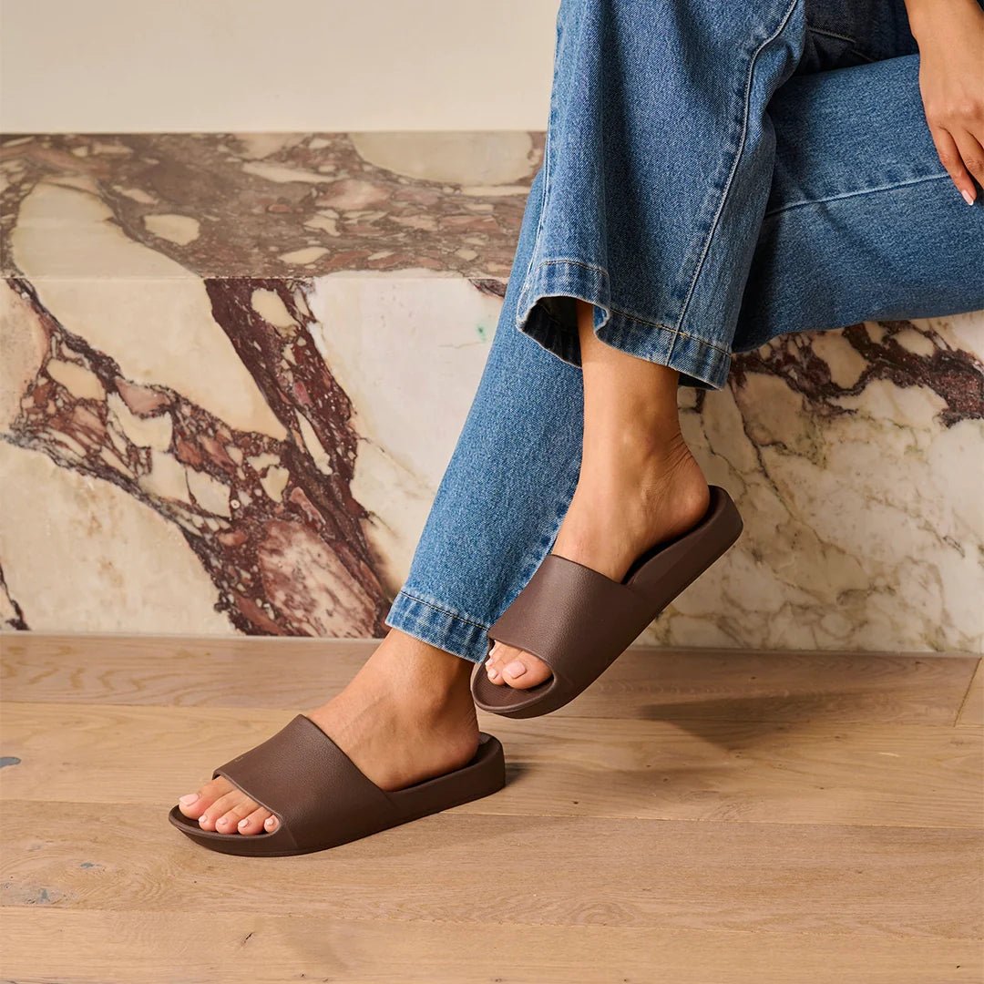 Arch Support Slides - Classic - Brown Archies