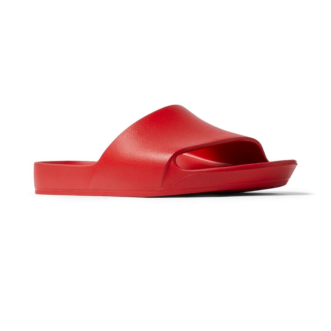 Arch Support Slides - Classic - Chilli Red Archies