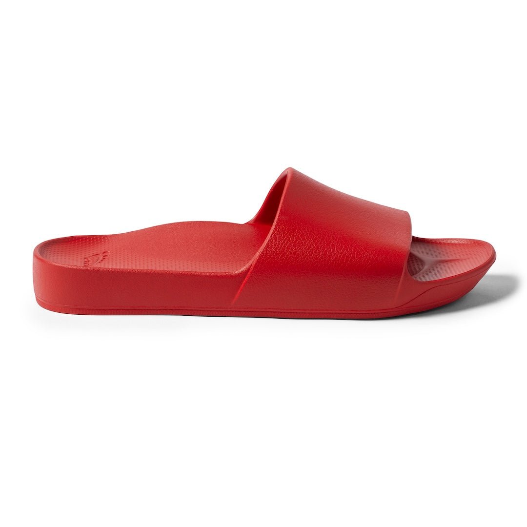 Arch Support Slides - Classic - Chilli Red Archies