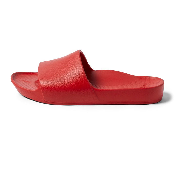 Arch Support Slides - Classic - Chilli Red Archies