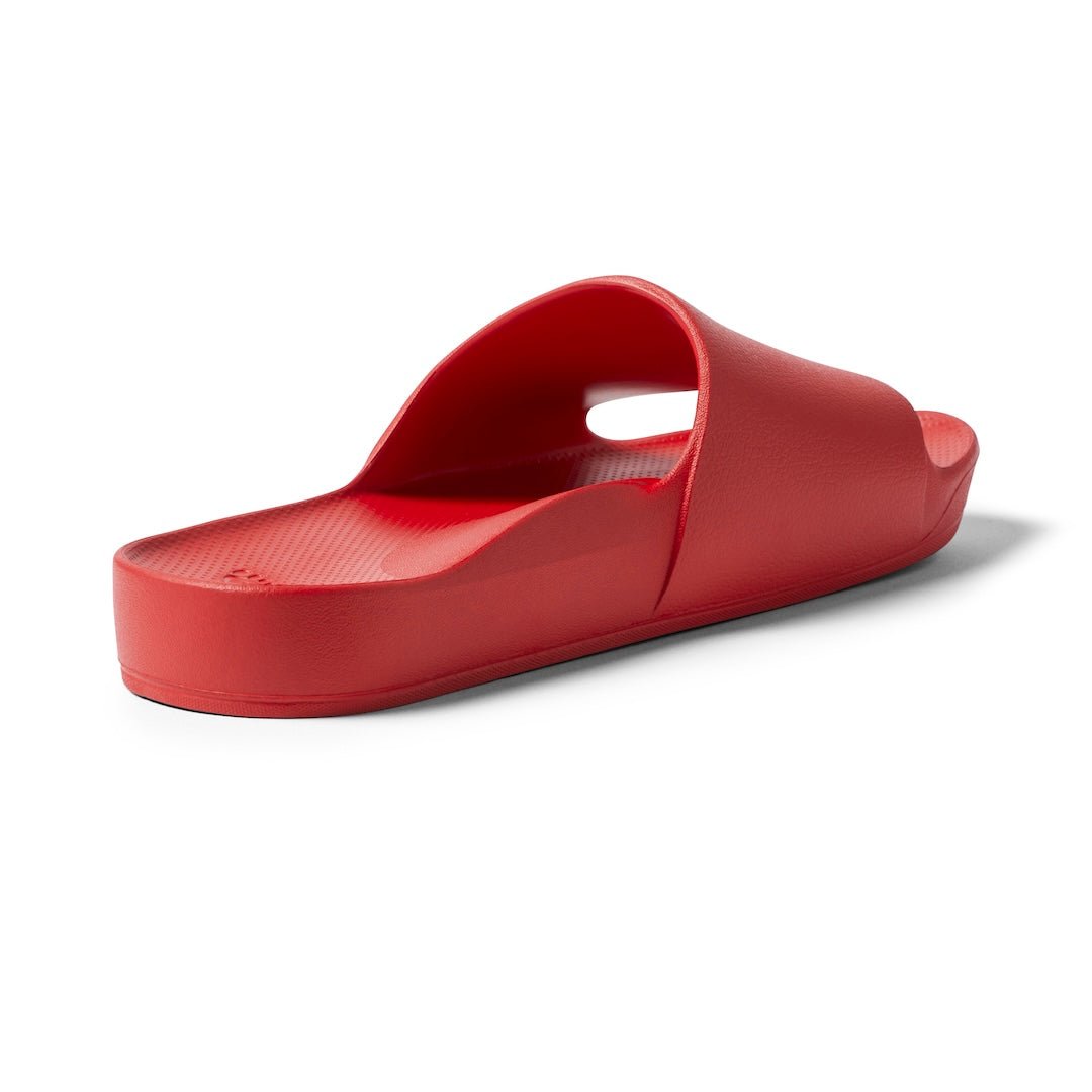 Arch Support Slides - Classic - Chilli Red Archies