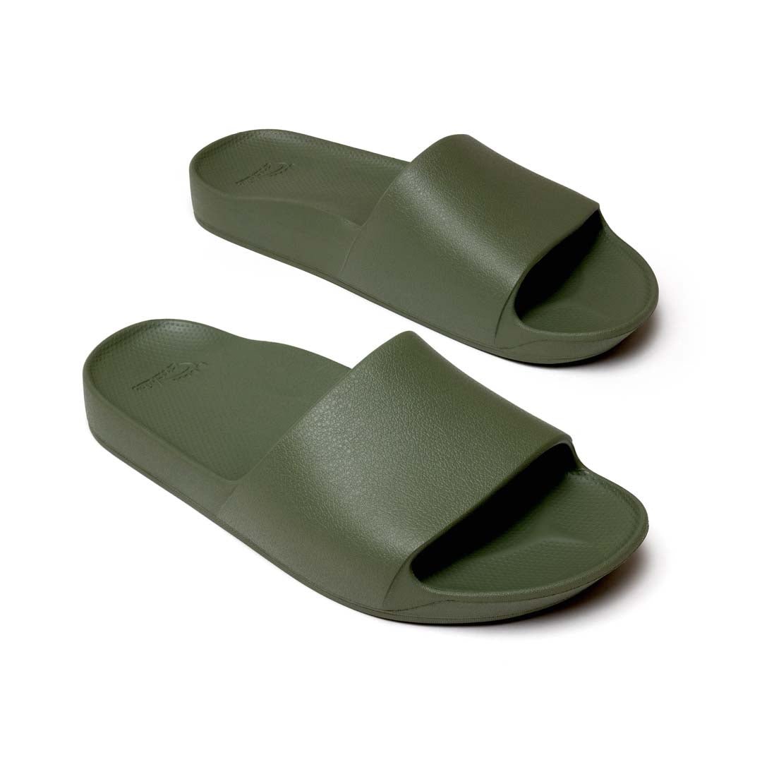 Arch Support Slides - Classic - Olive Archies