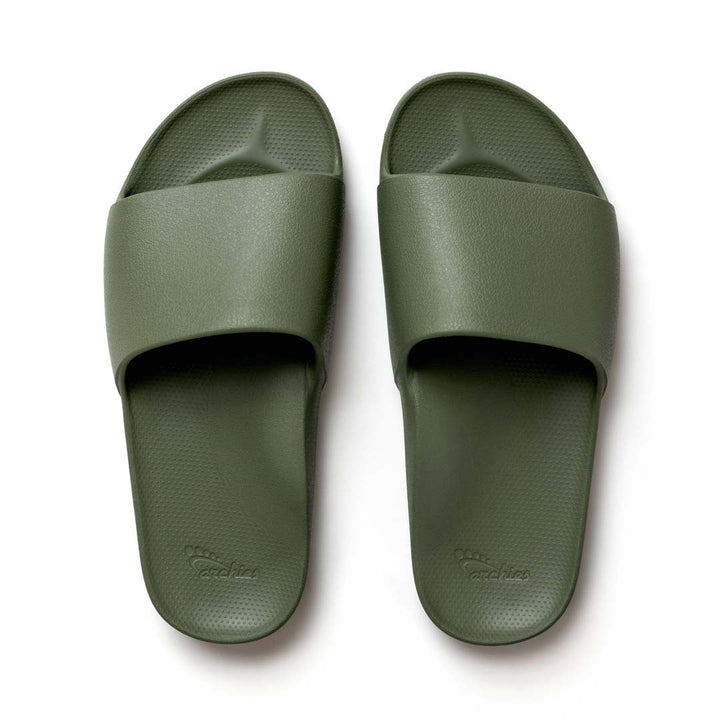 Arch Support Slides - Classic - Olive Archies