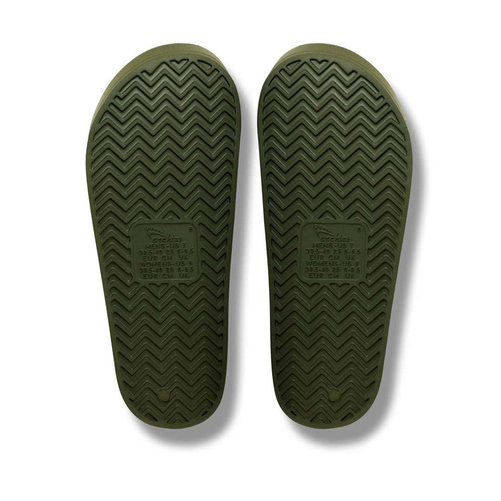 Arch Support Slides - Classic - Olive Archies