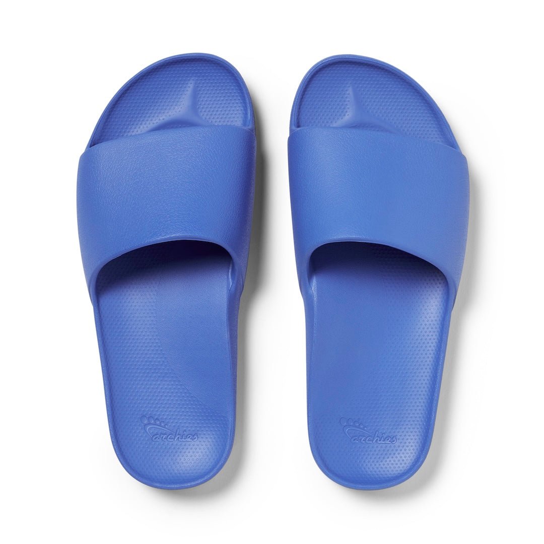 Arch Support Slides - Classic - Royal Blue thongs & Slides Archies