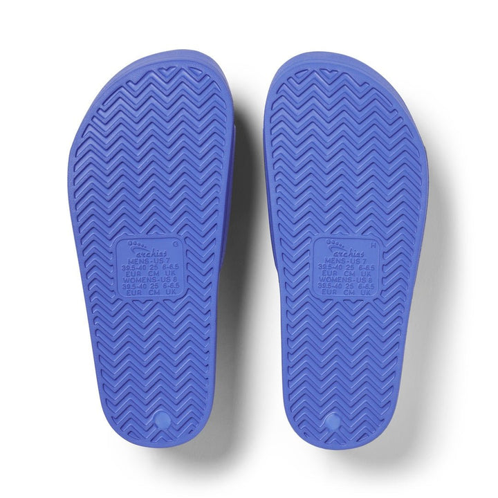 Arch Support Slides - Classic - Royal Blue thongs &amp; Slides Archies