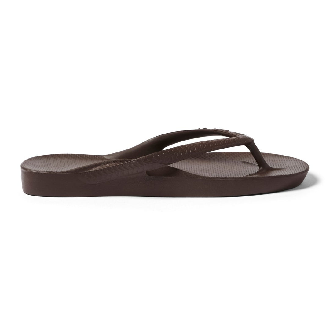 Arch Support Thongs - Classic - Brown thong Archies