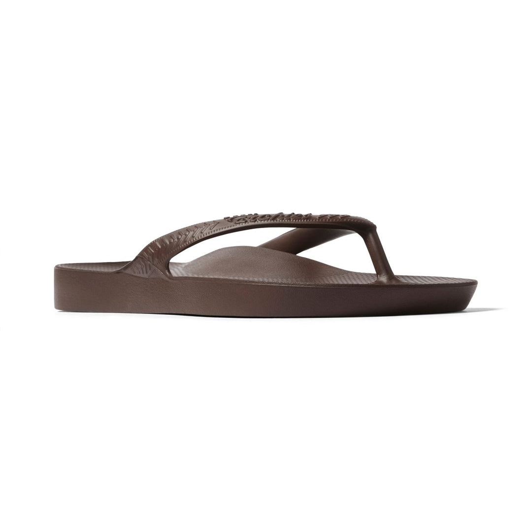 Arch Support Thongs - Classic - Brown thong Archies