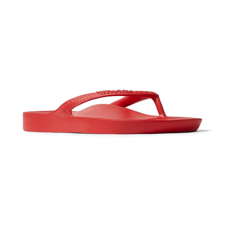 Arch Support Thongs - Classic - Chilli Red Archies
