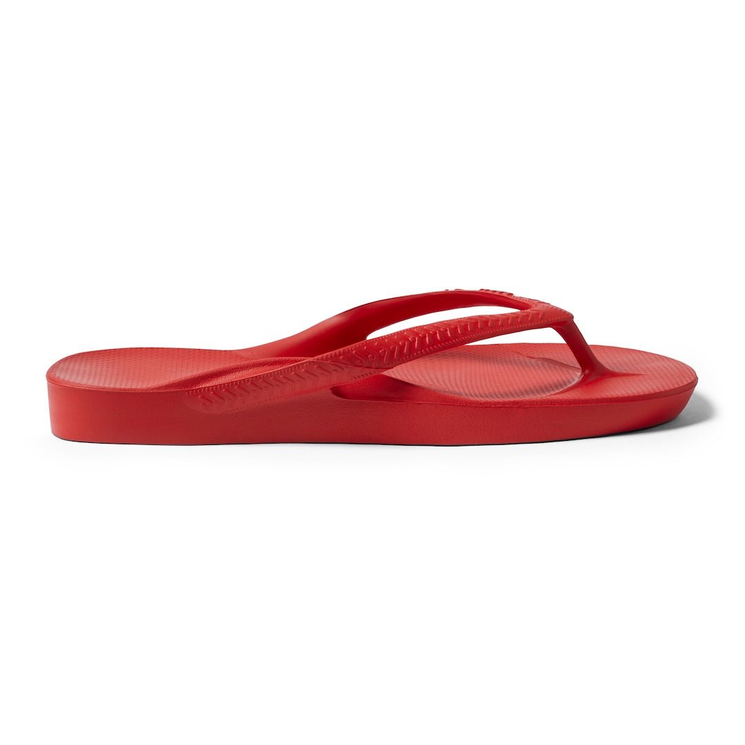 Arch Support Thongs - Classic - Chilli Red Archies