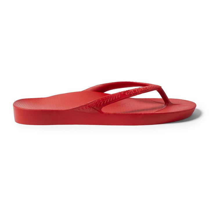 Arch Support Thongs - Classic - Chilli Red Archies