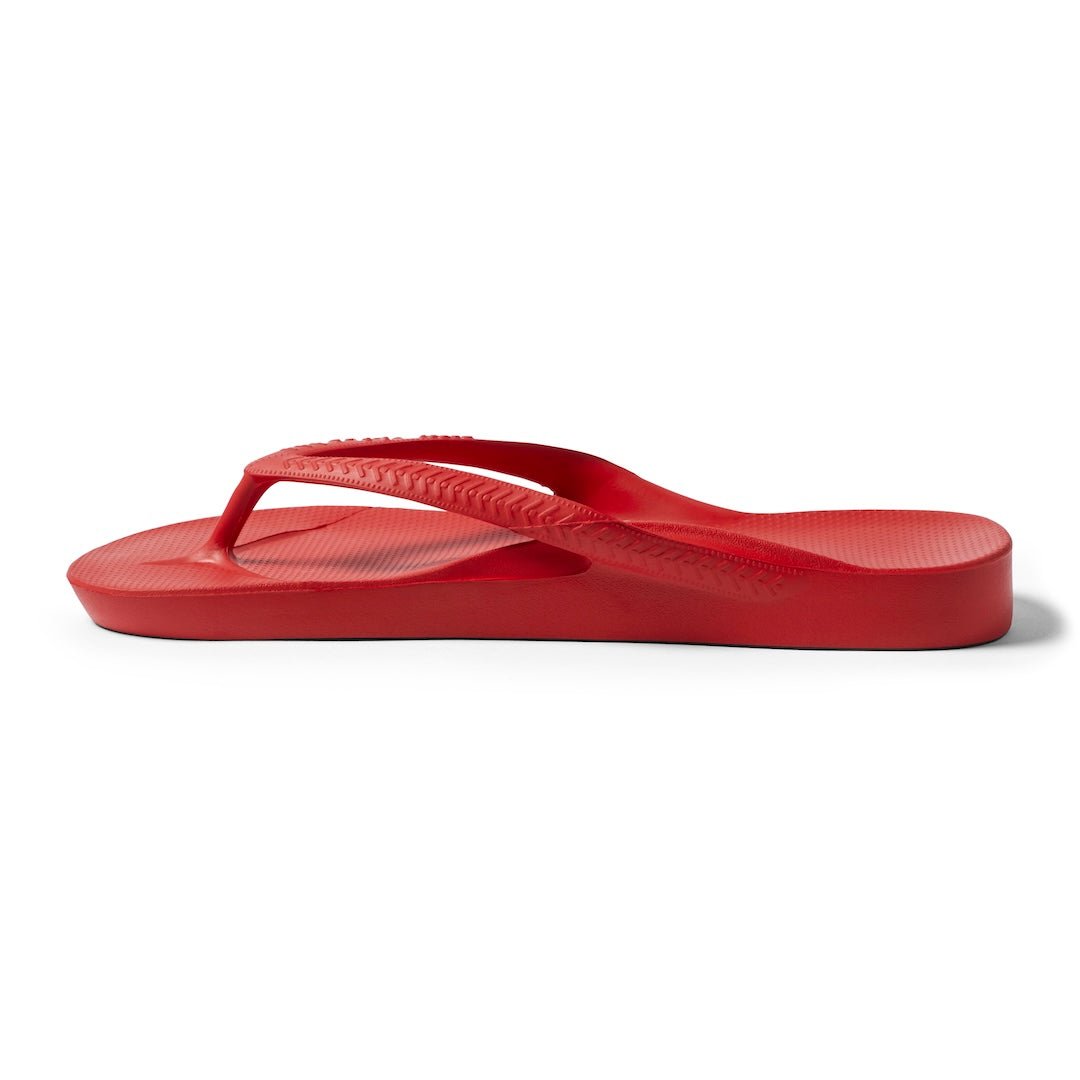 Arch Support Thongs - Classic - Chilli Red Archies