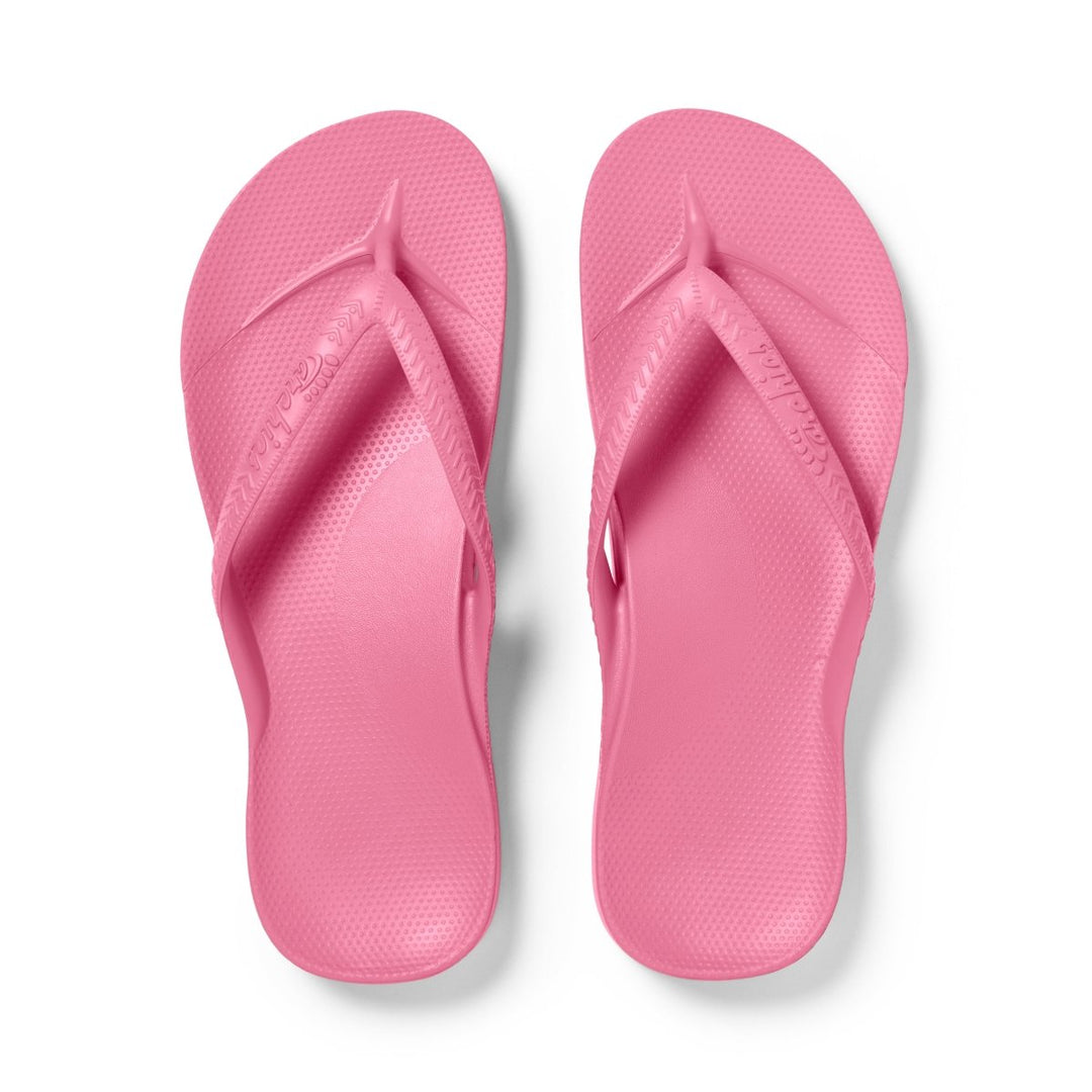 Arch Support Thongs - Classic - Hot Pink Archies