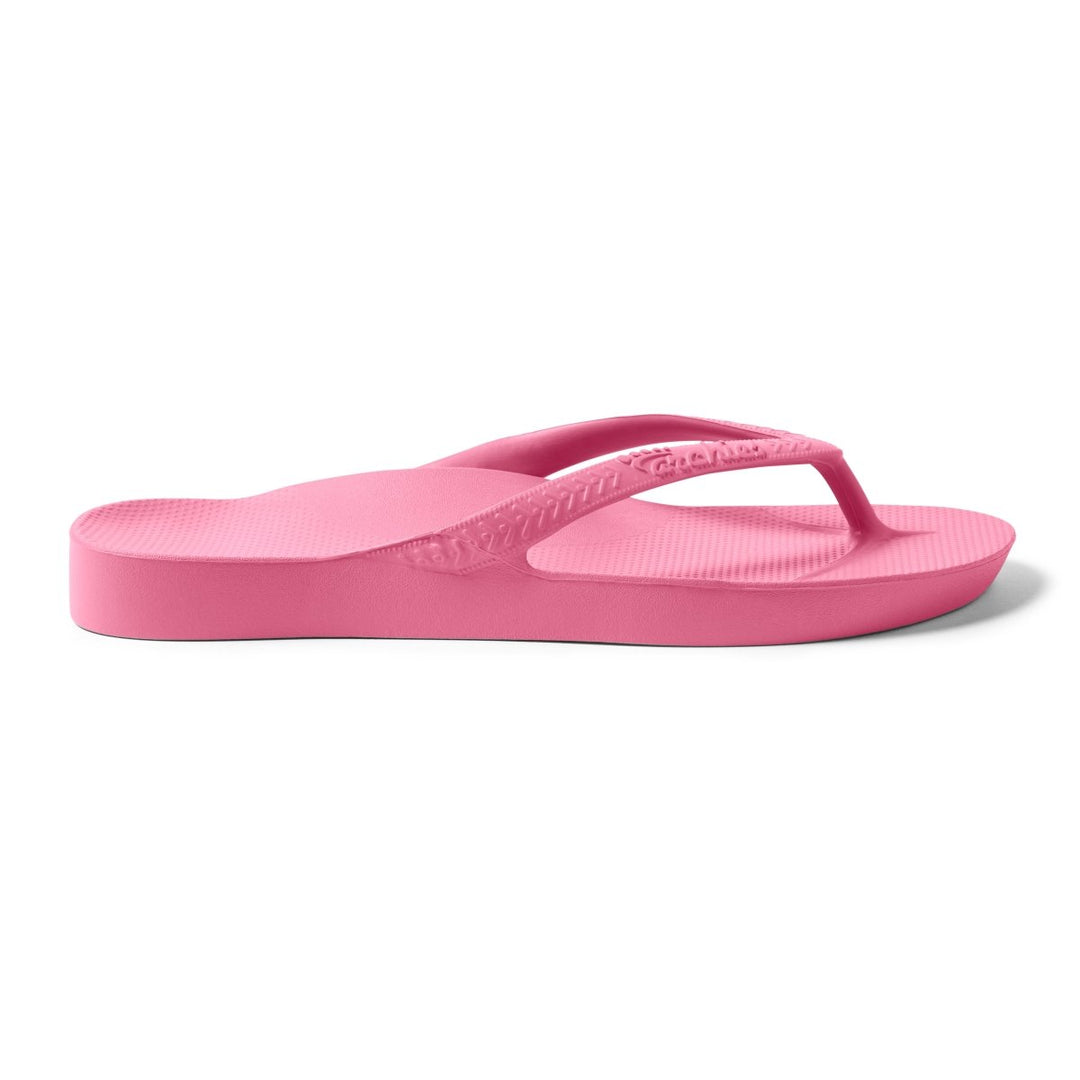 Arch Support Thongs - Classic - Hot Pink Archies