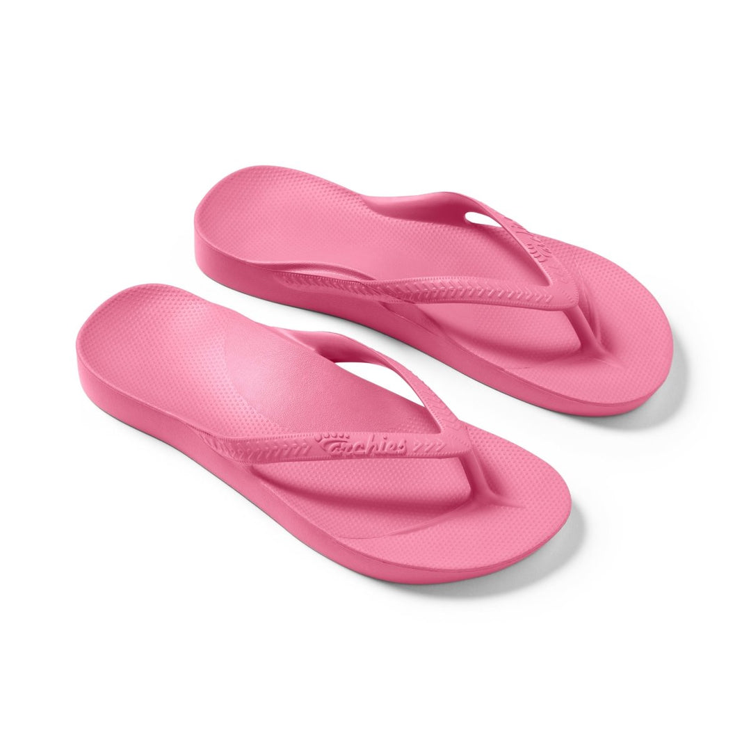 Arch Support Thongs - Classic - Hot Pink Archies