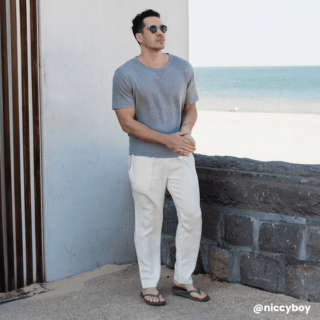 Arch Support Thongs - Classic - Olive thong Archies