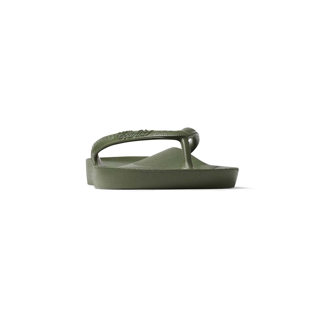 Arch Support Thongs - Classic - Olive thong Archies