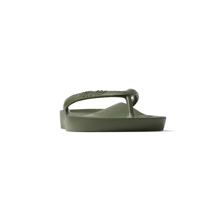 Arch Support Thongs - Classic - Olive thong Archies