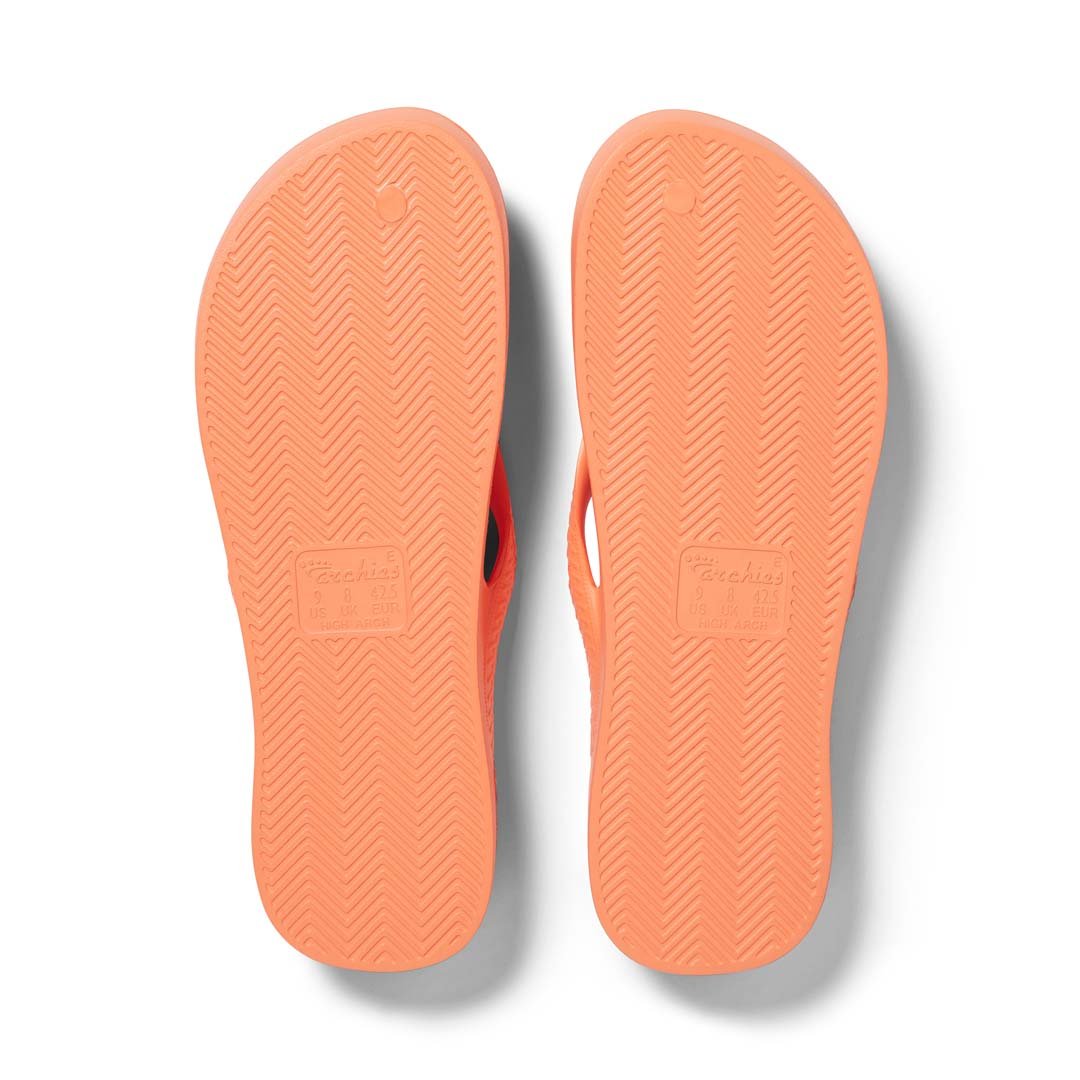 Arch Support Thongs - Classic - Peach thong Archies
