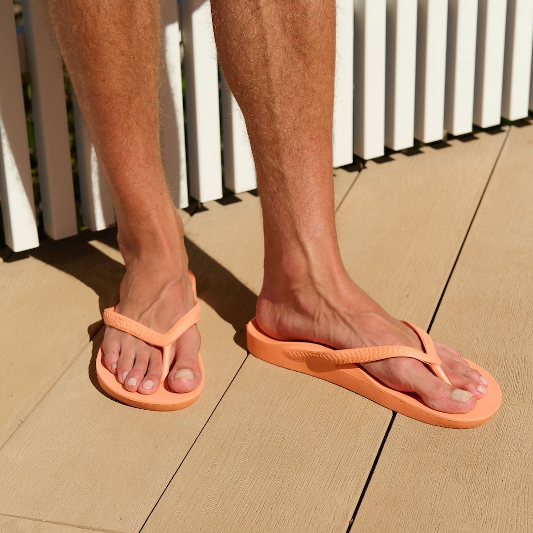 Arch Support Thongs - Classic - Peach thong Archies