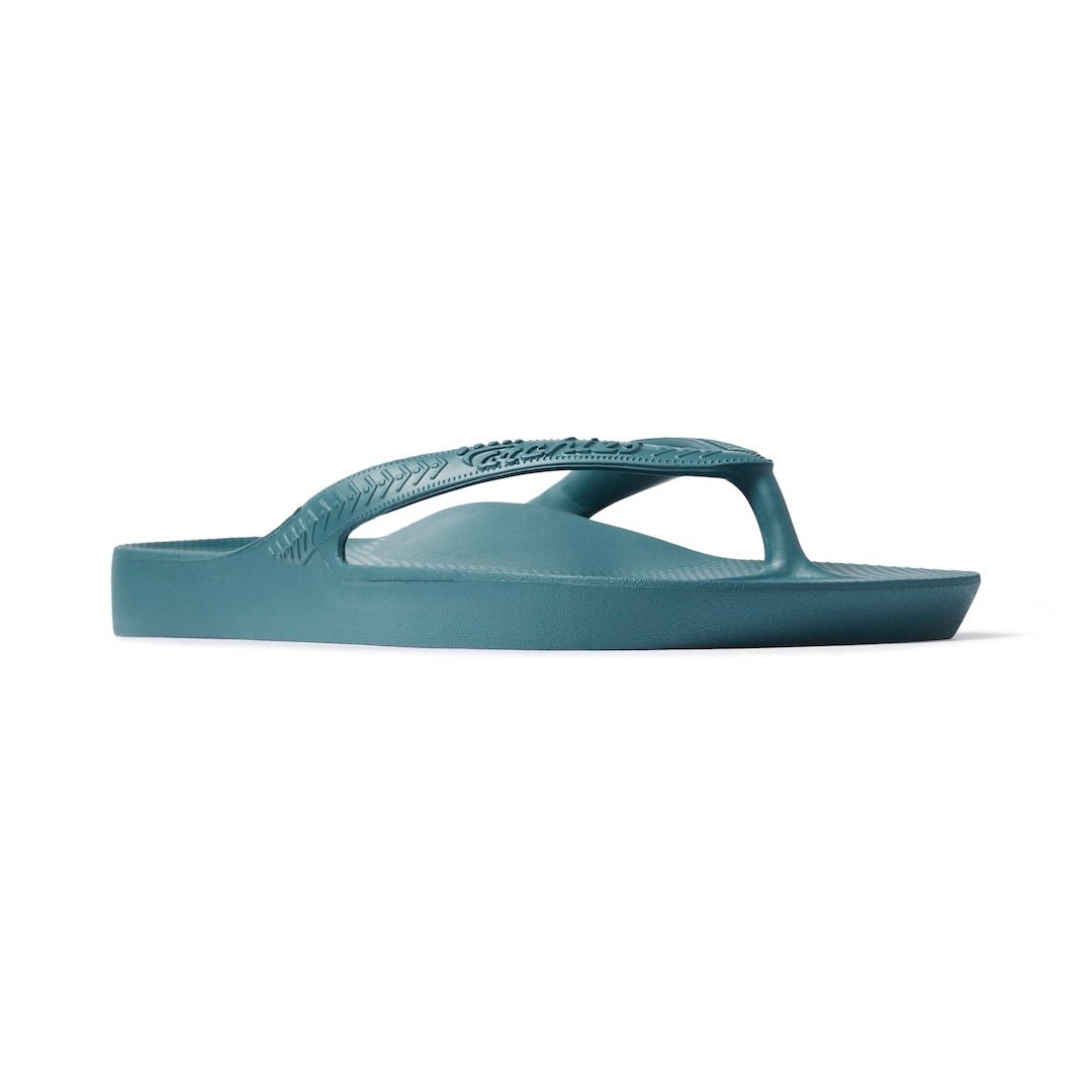 Arch Support Thongs - Classic - Teal - Stanleyandstone