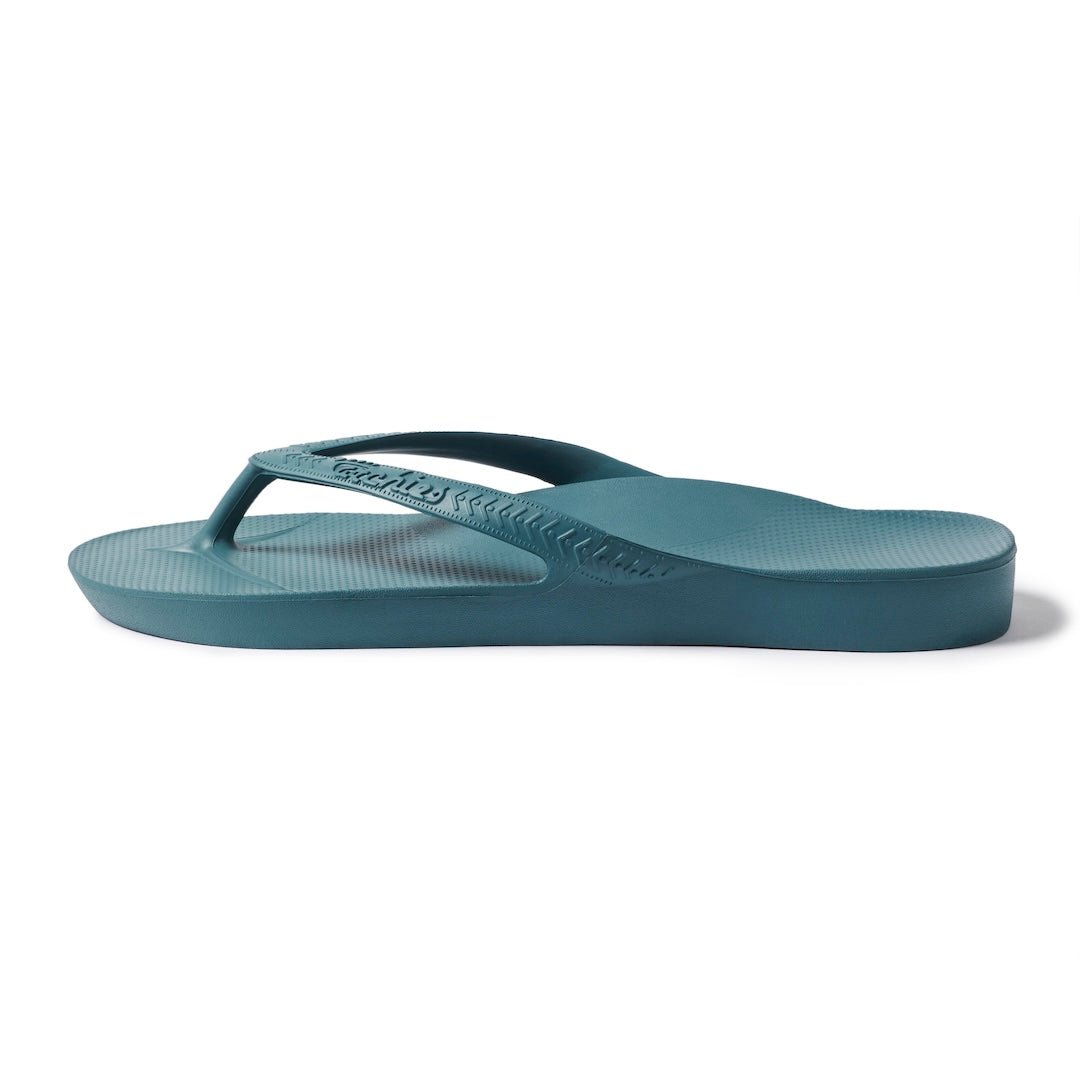 Arch Support Thongs - Classic - Teal - Stanleyandstone