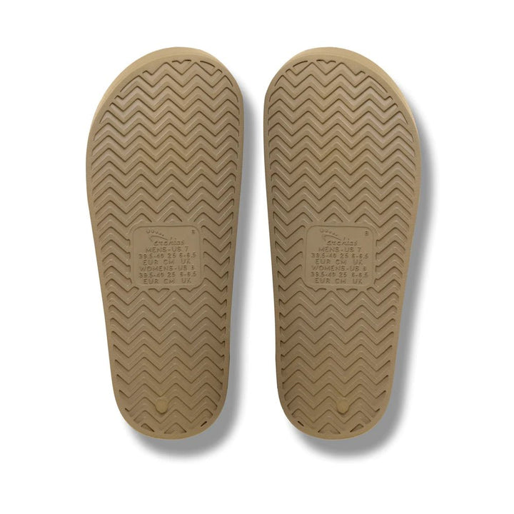 Archies Support Slides - Taupe Shoes Archies
