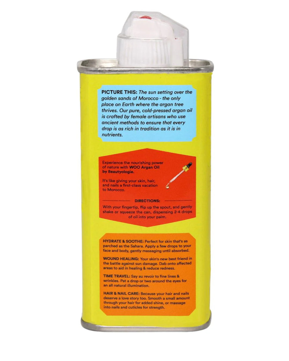 WOO Argan Oil – Hydrating, Anti-Aging, and Softening for Skin, Hair, and Nails WOO Oils