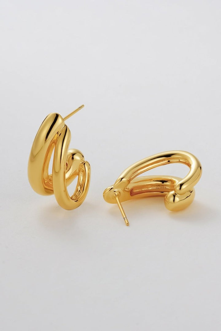 Aria Hoop Earrings Zafino Jewellery