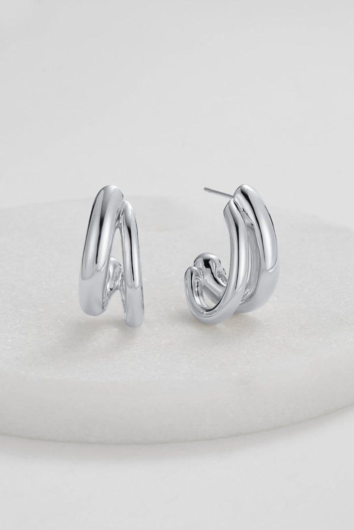 Aria Hoop Earrings Zafino Jewellery