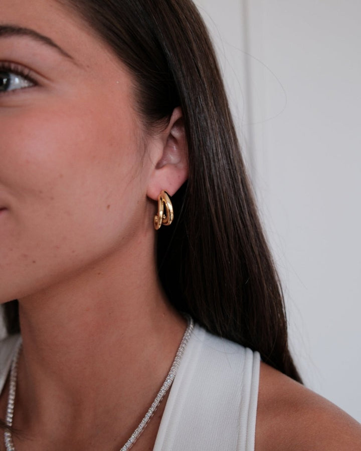 Aria Hoop Earrings Zafino Jewellery