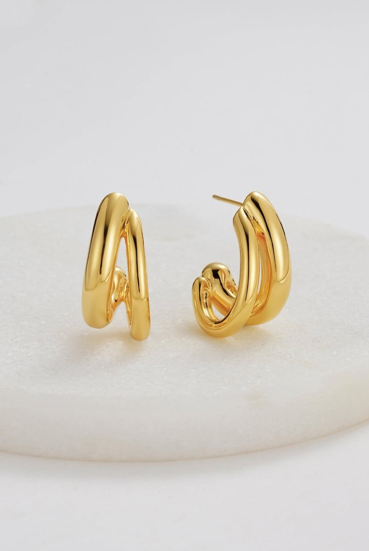 Aria Hoop Earrings Zafino Jewellery