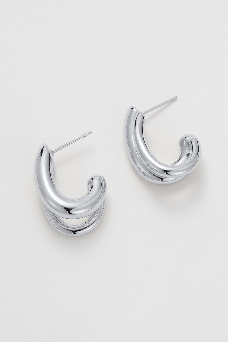 Aria Hoop Earrings Zafino Jewellery