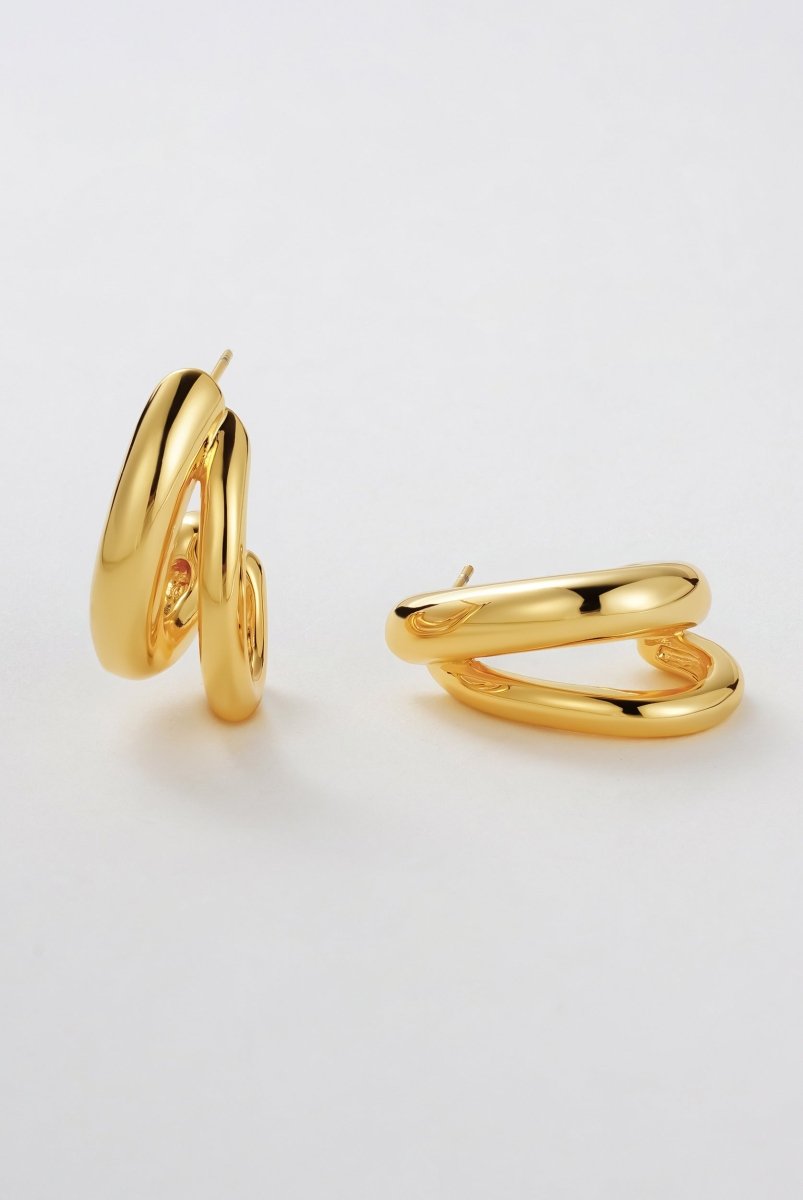Aria Hoop Earrings Zafino Jewellery