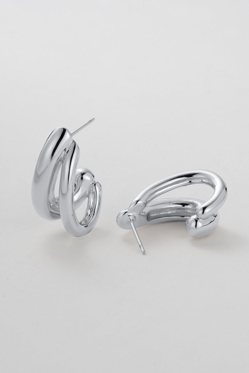 Aria Hoop Earrings Zafino Jewellery