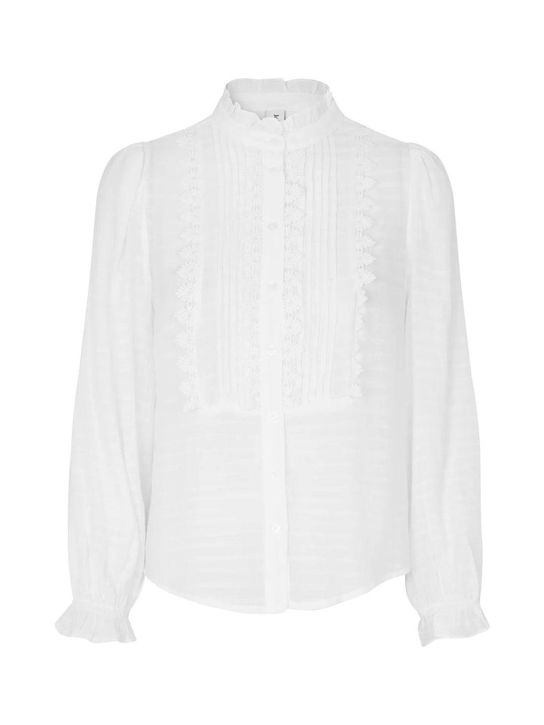 Ariel Shirt LS White blouse Lollys Laundry