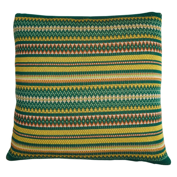 Arlette Knit Cushion - Forest - Stanleyandstone