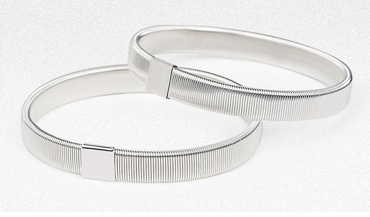 Armband sleeves - Adjustable accessories Stanleyandstone Silver