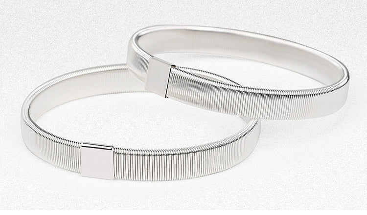 Armband sleeves - Adjustable accessories Stanleyandstone Silver