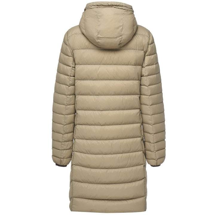 Arnie Reversible Puffer Down Coat - Chocolate/Palomino Moke Apparel