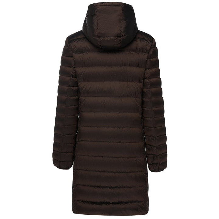 Arnie Reversible Puffer Down Coat - Chocolate/Palomino Moke Apparel