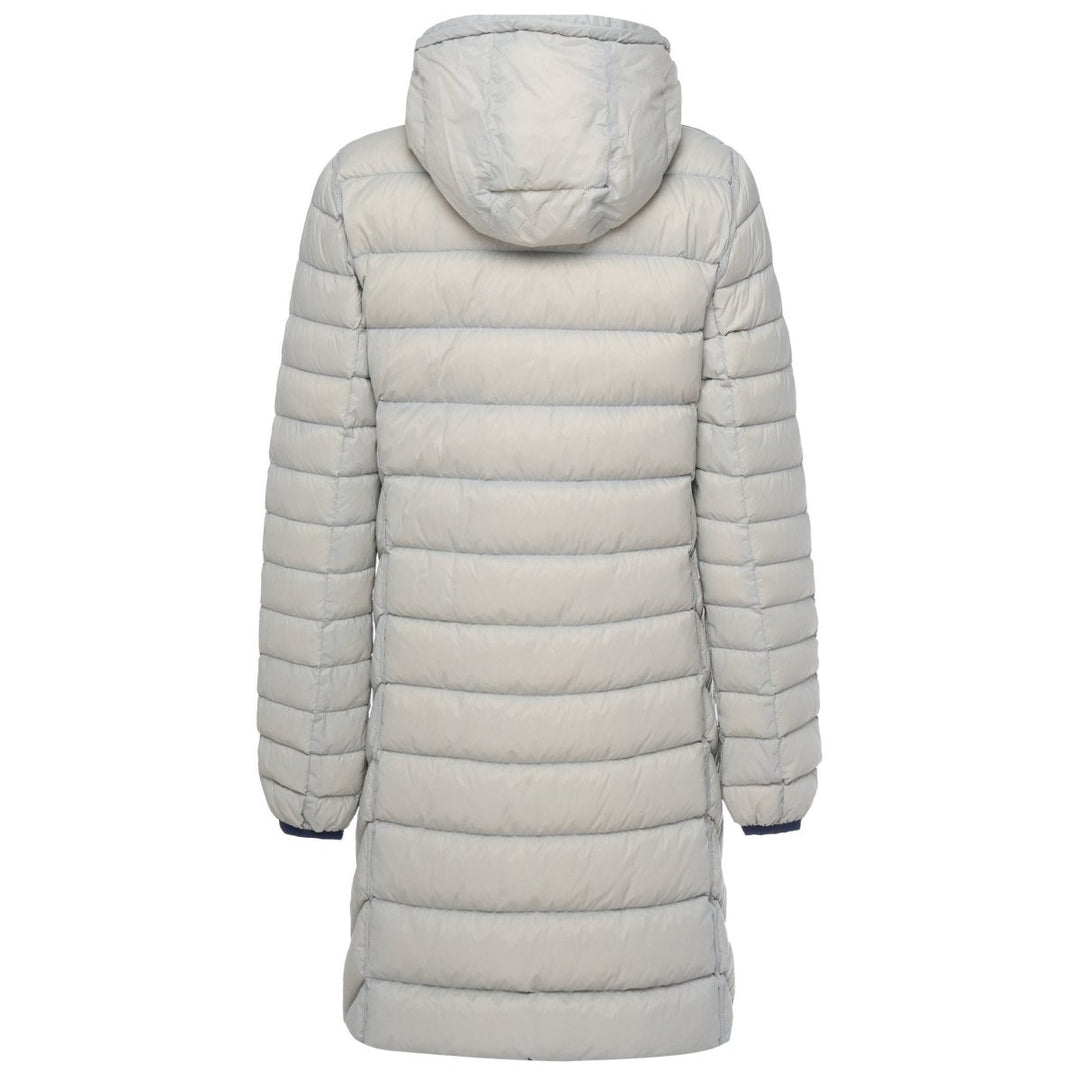 Arnie Reversible Puffer Down Coat - Moonlight/Silver Moke Apparel