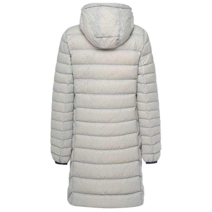 Arnie Reversible Puffer Down Coat - Moonlight/Silver Moke Apparel