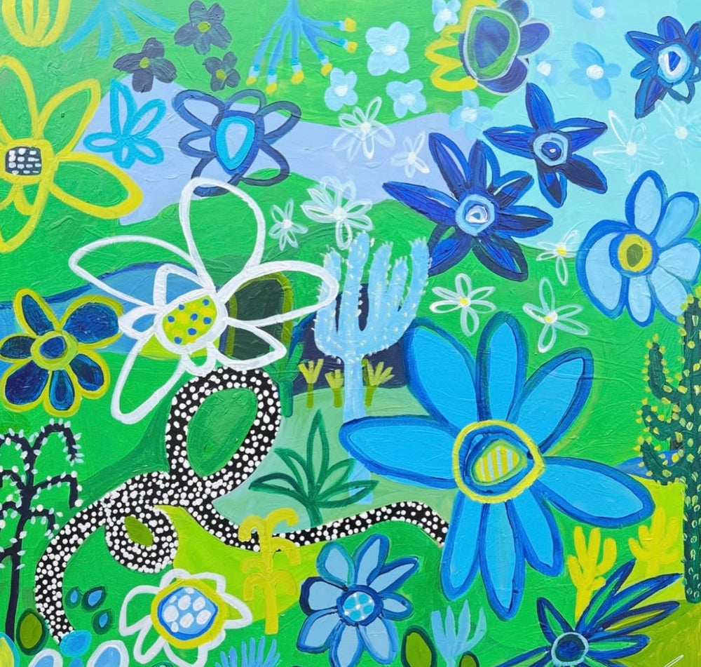 Artwork By Caz Sroczynski - "Fields of Wonder" - Stanleyandstone