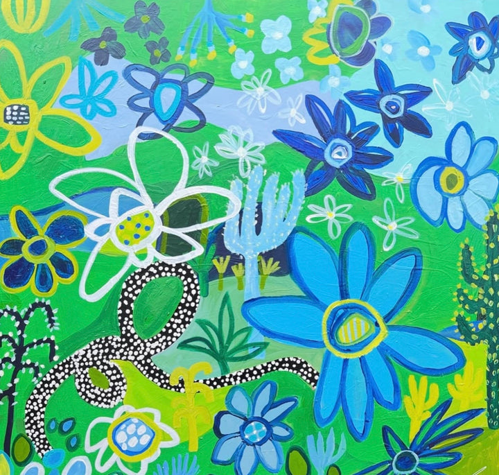 Artwork By Caz Sroczynski - "Fields of Wonder" - Stanleyandstone