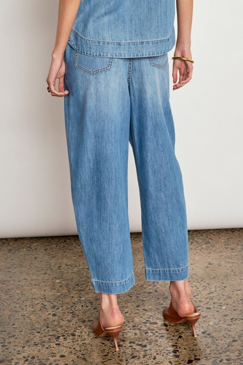 ascend pant - mid wash denim pant Zoe Kratzmann